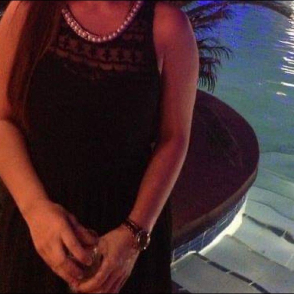 ⚫️Long Black Dress. Size - S - Picture 8 of 12